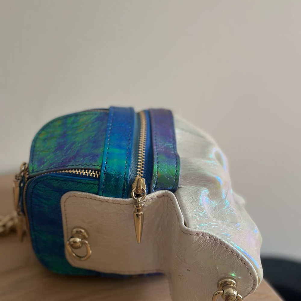 Iridescent Skull Mini Bag - Picture 3 of 12